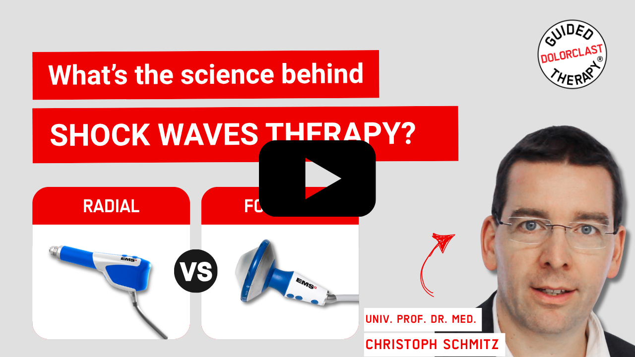 SEASON SPECIAL DOLORCLAST® FOCUSED SHOCK WAVES EMS Pain Therapy
